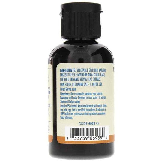 Better Stevia Liquid Sweetener, NOW